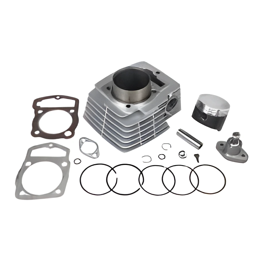 CILINDRO CB200 (200CC) C/PISTON CURVO+EMPAQ - KIGCOL – 000708
